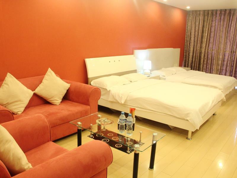 Hangzhou Dushangju Hotel Apartment Binjiang Exterior photo
